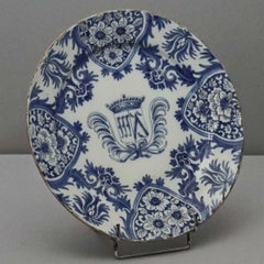 Antique Rare 17th Century Earthenware Dish