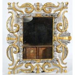 Rechteckiger Spiegel aus Norditalien, frühes achtzehnten Jahrhundert