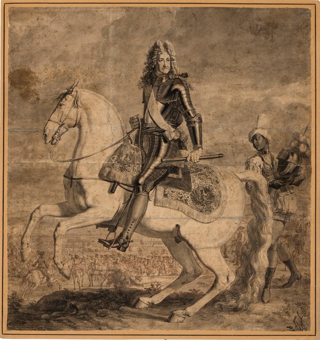 Georg Philipp Rugendas the Elder Portrait - Frederick I of Prussia