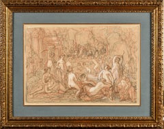 Antique Diana and her Nymphs bathing