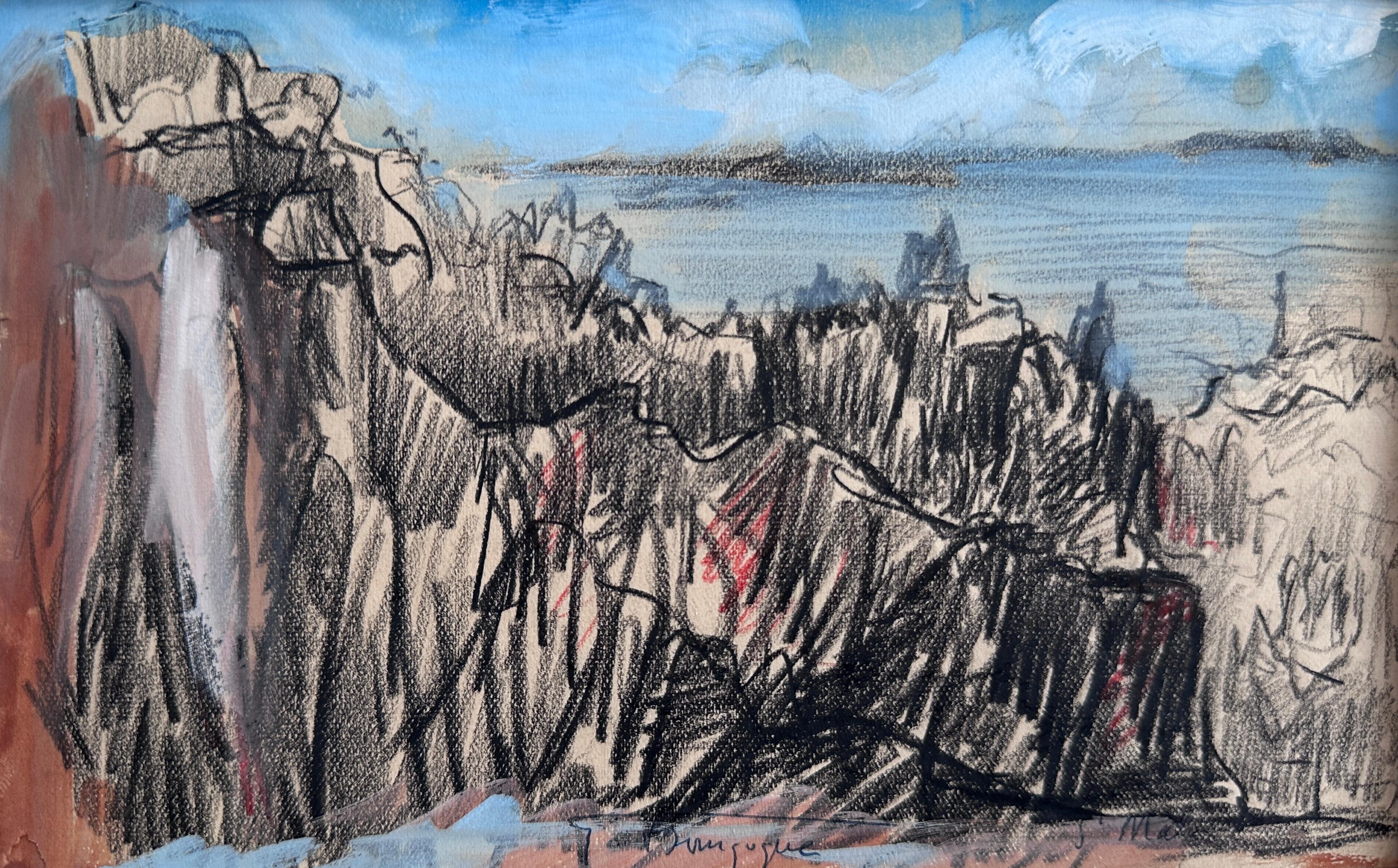Landschaft in der Nähe von Saint-Malo