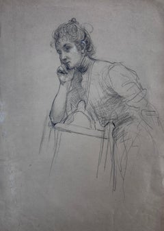 Pensive Young Woman