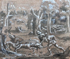 Escena de caza