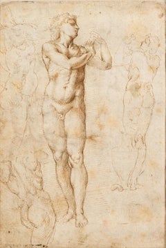 Nude Drawings and Watercolors