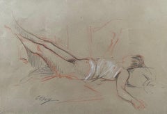Nude Drawings and Watercolors