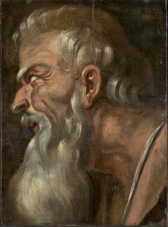 Antique Study Of A Head