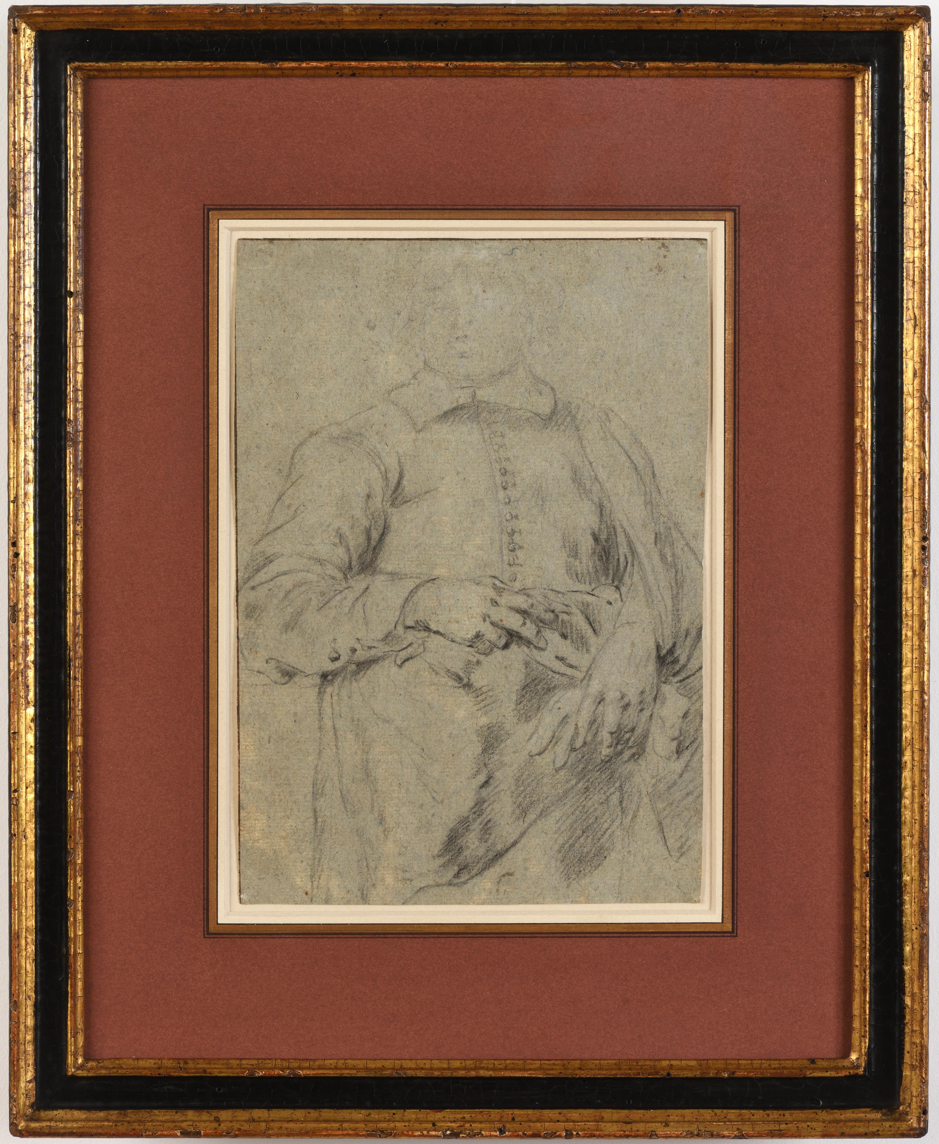 Estudio para un hombre de pie - Art de Anthony Van Dyck