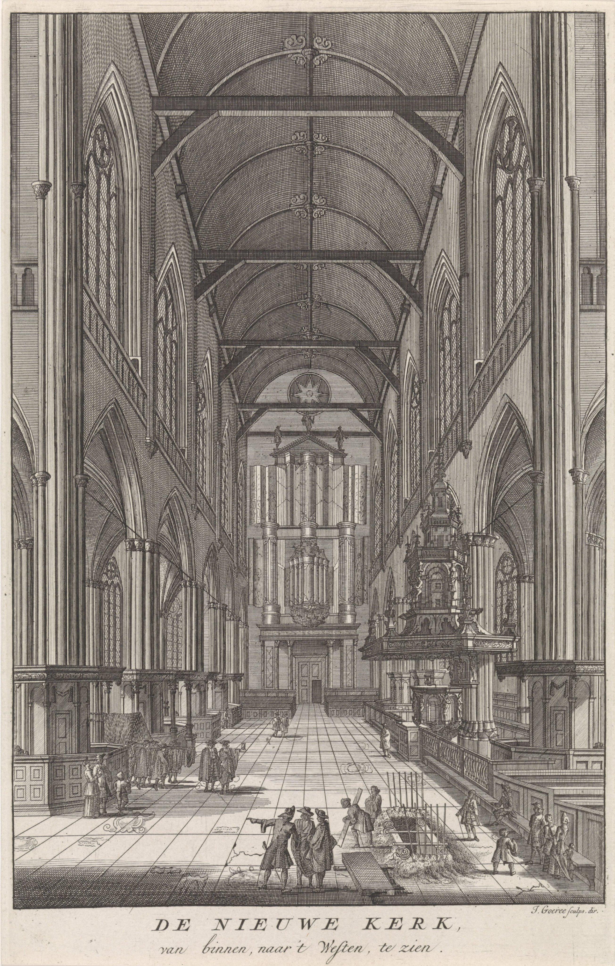 Interior de la Nieuwe Kerk, Amsterdam en venta 1