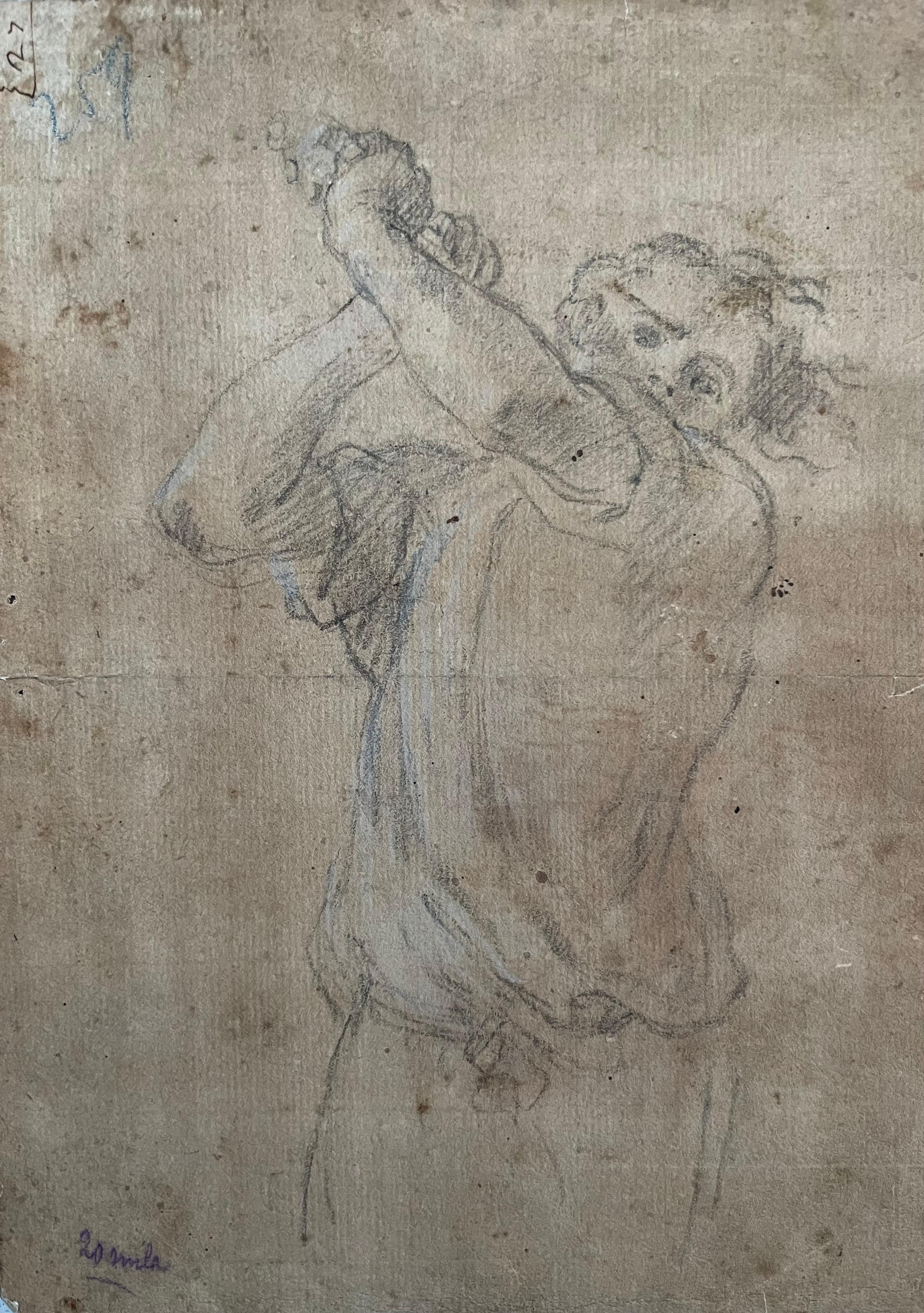 Roman School (circa 1590–1620) - Study Of An Executioner - Art by Unknown