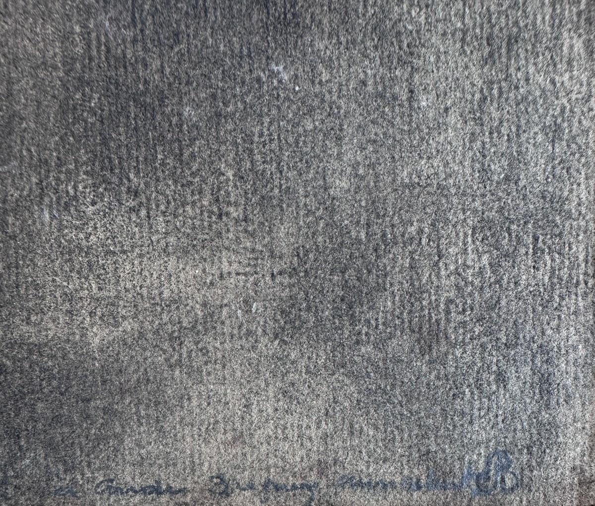 Le couple d'amoureux - Post-impressionnisme Art par Charles Angrand