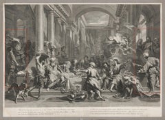 18th Century French Red Chalk Study After Jouvenet, Figures from Jouvenet