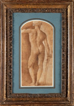 Circle of Andrea Mantegna, Early 16th Century, Study of a Standing Male Nude