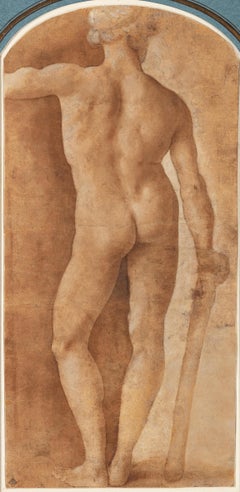 Circle of Andrea Mantegna, Early 16th Century, Study of a Standing Male Nude