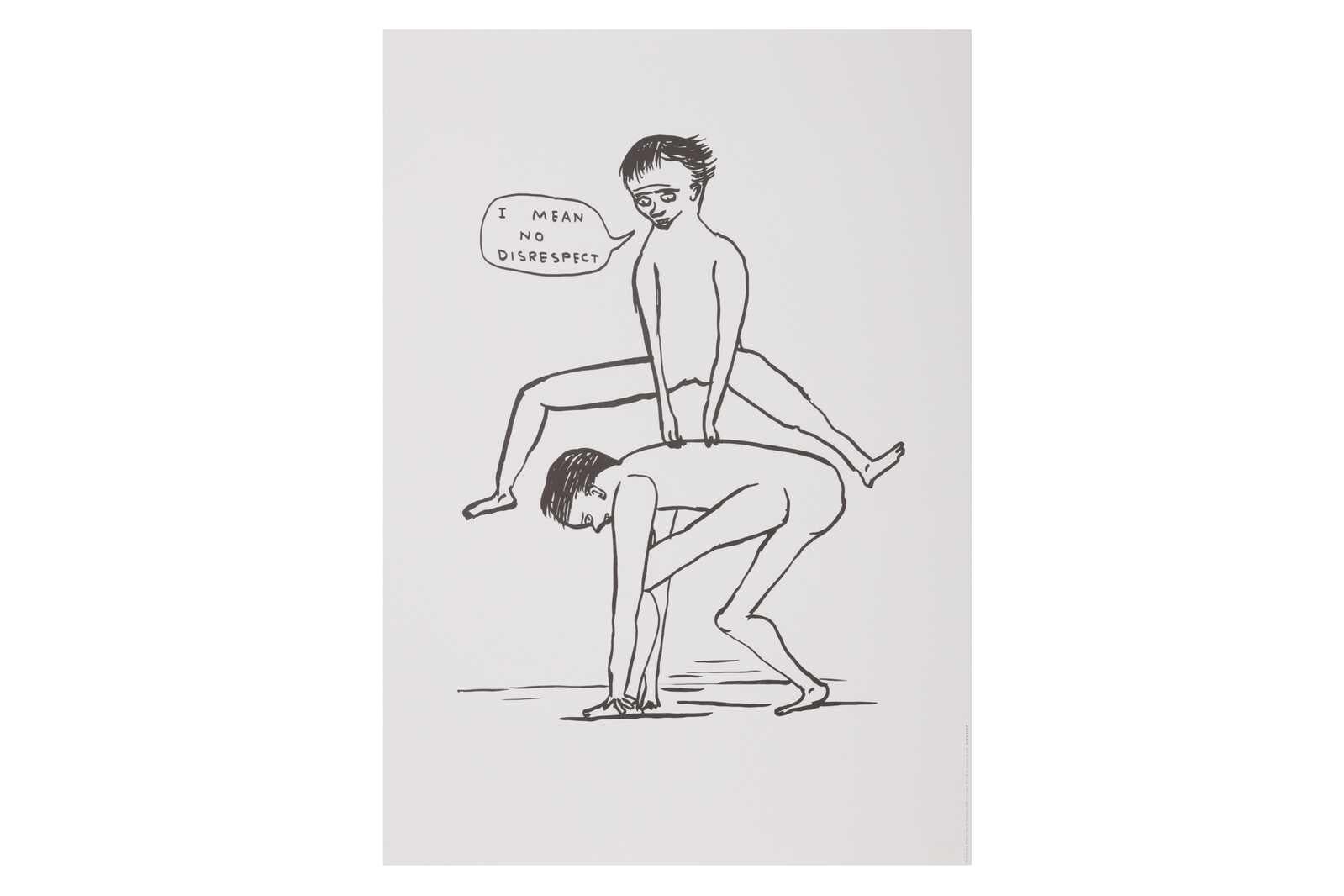 Human Behaviour and Animals and Existentialism full set of 8 prints - Contemporary Art by David Shrigley