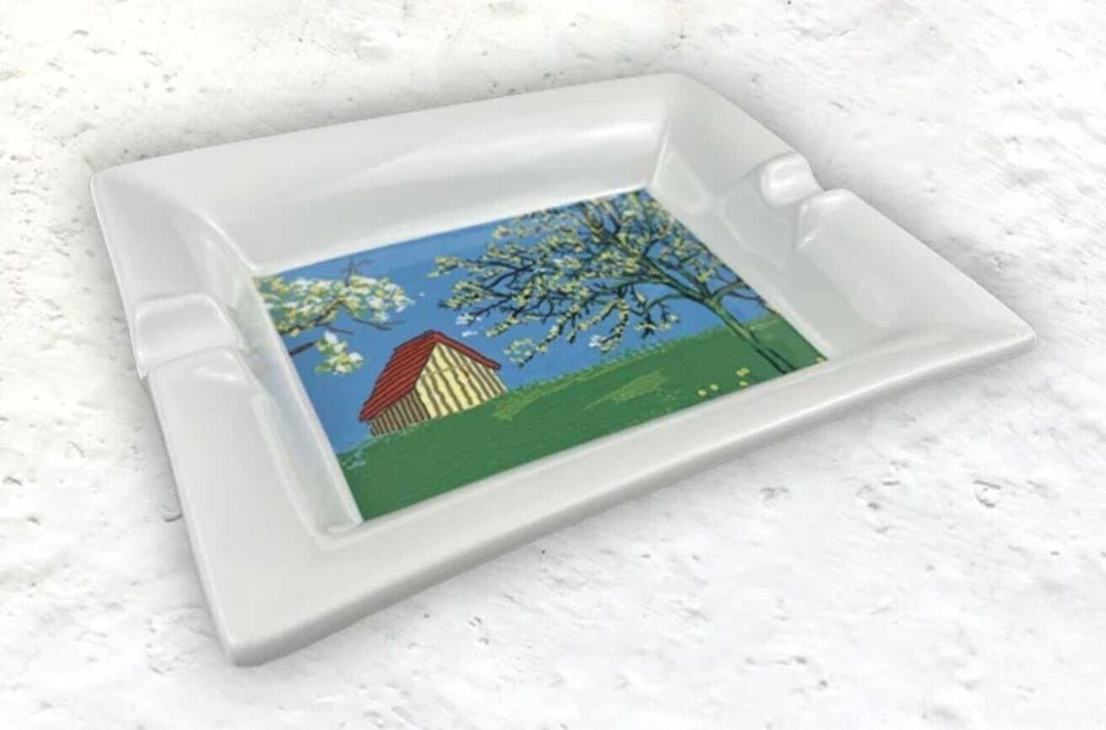 A Year in Normandie Ashtray  - Contemporary Art by David Hockney