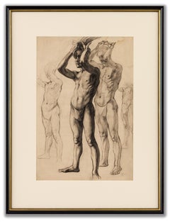 Studies of Man with Arms Raised
