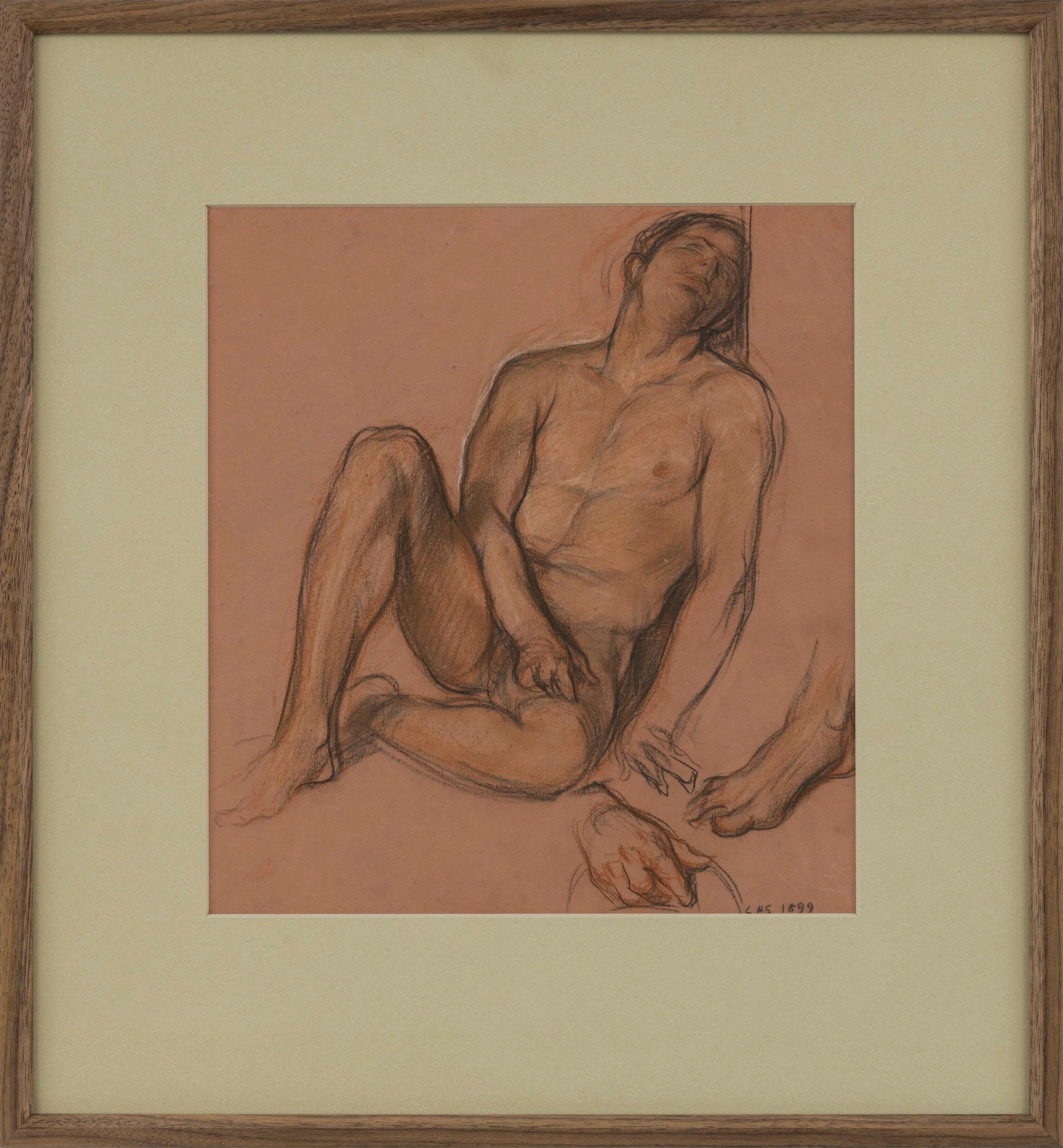 Figurative Art di Charles Haslewood Shannon - Figura Studio