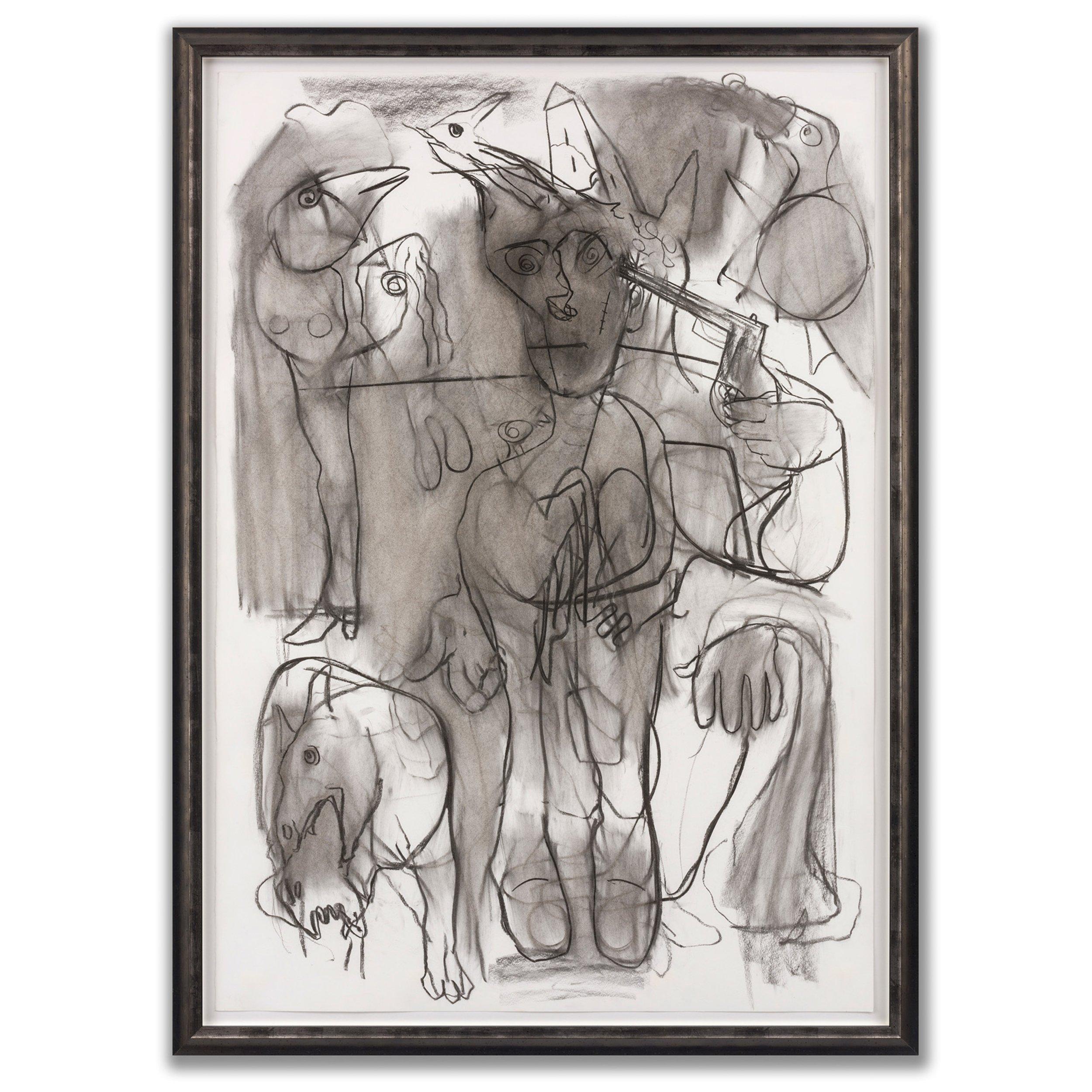 Figurative Art de Francis West - El peso imposible de la existencia