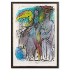 Dessins et aquarelles - Figuratif - Papier