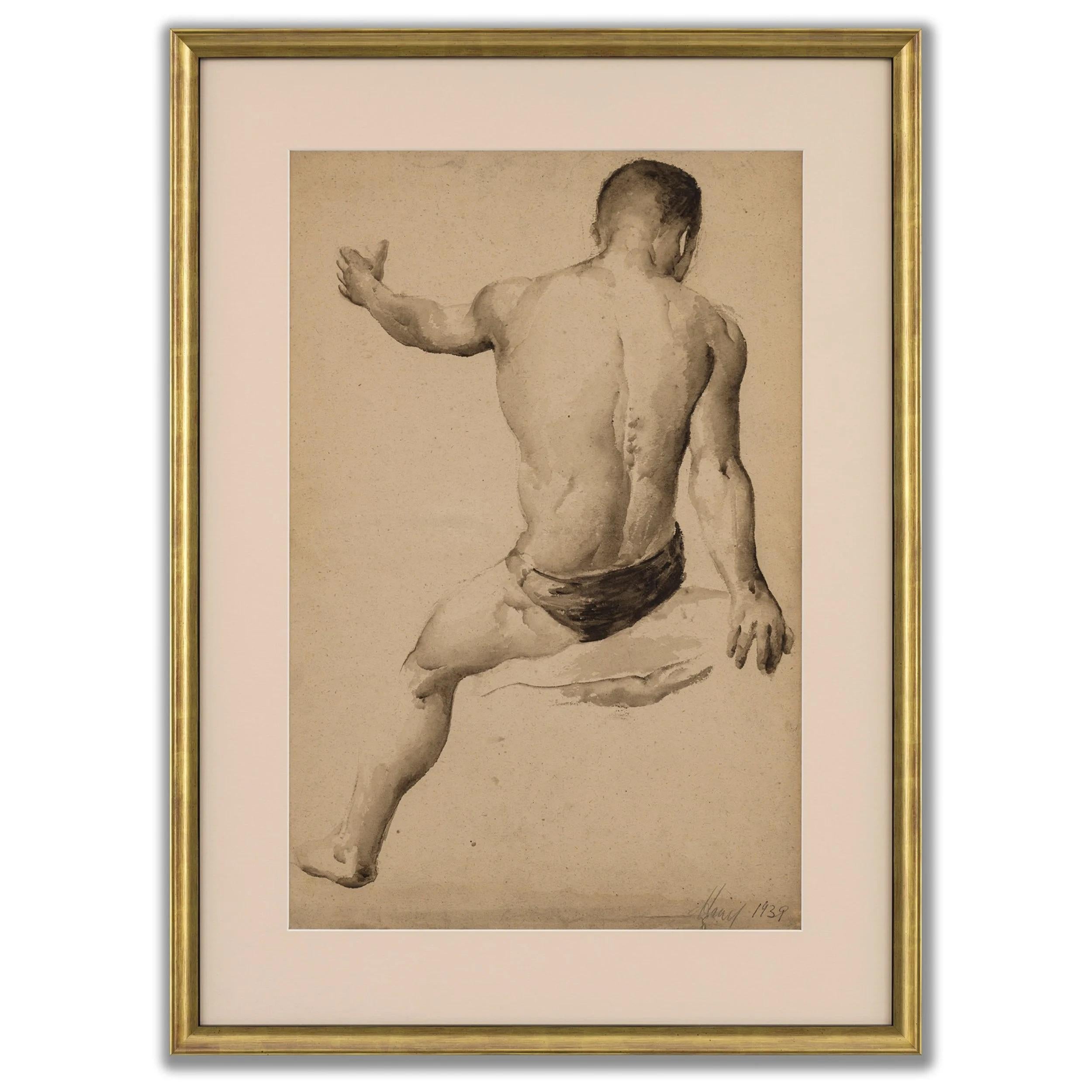 Henry Robertson Craig Figurative Art - The Boxer