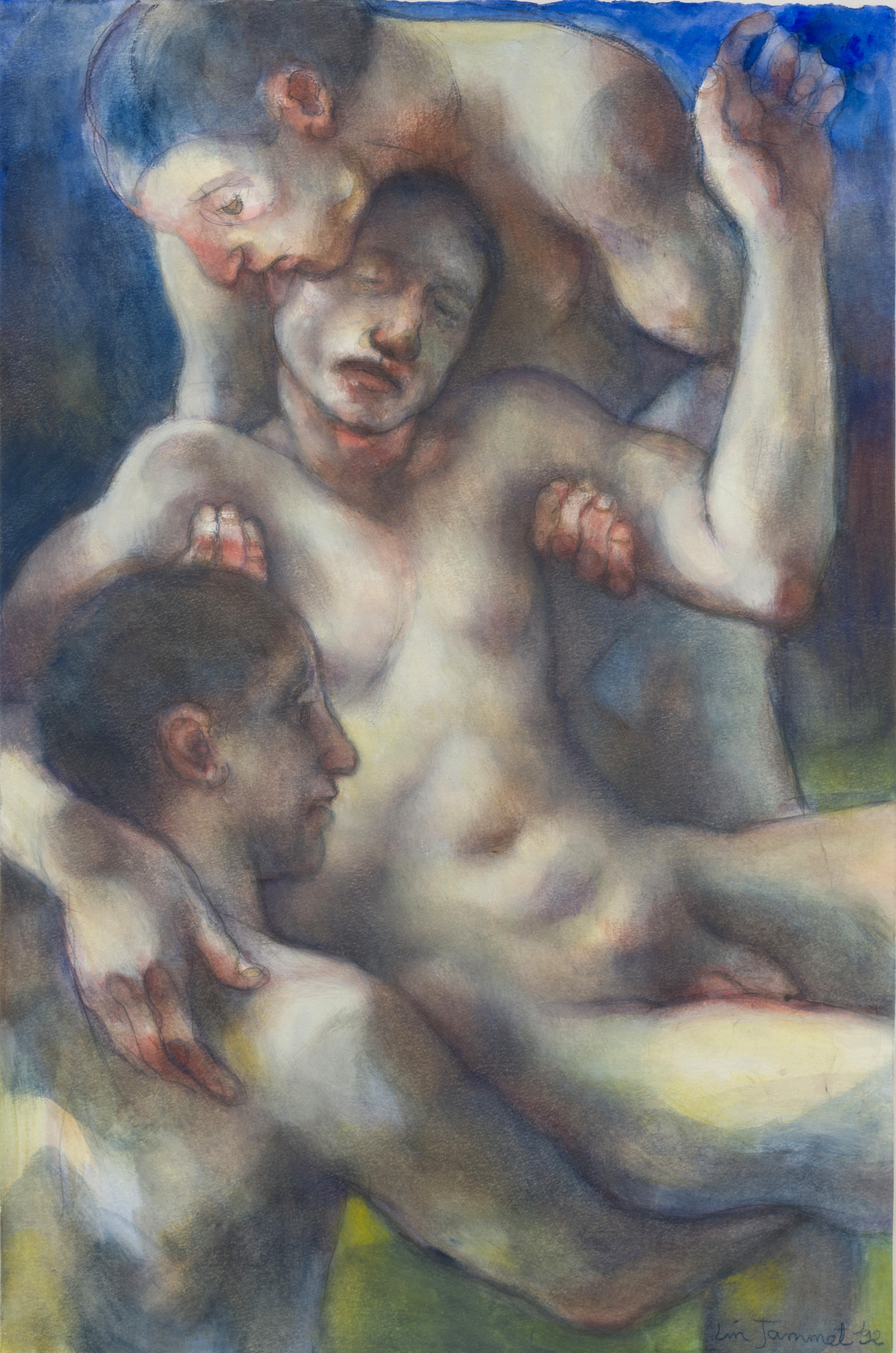 Drei Figuren – Art von Lin Jammet