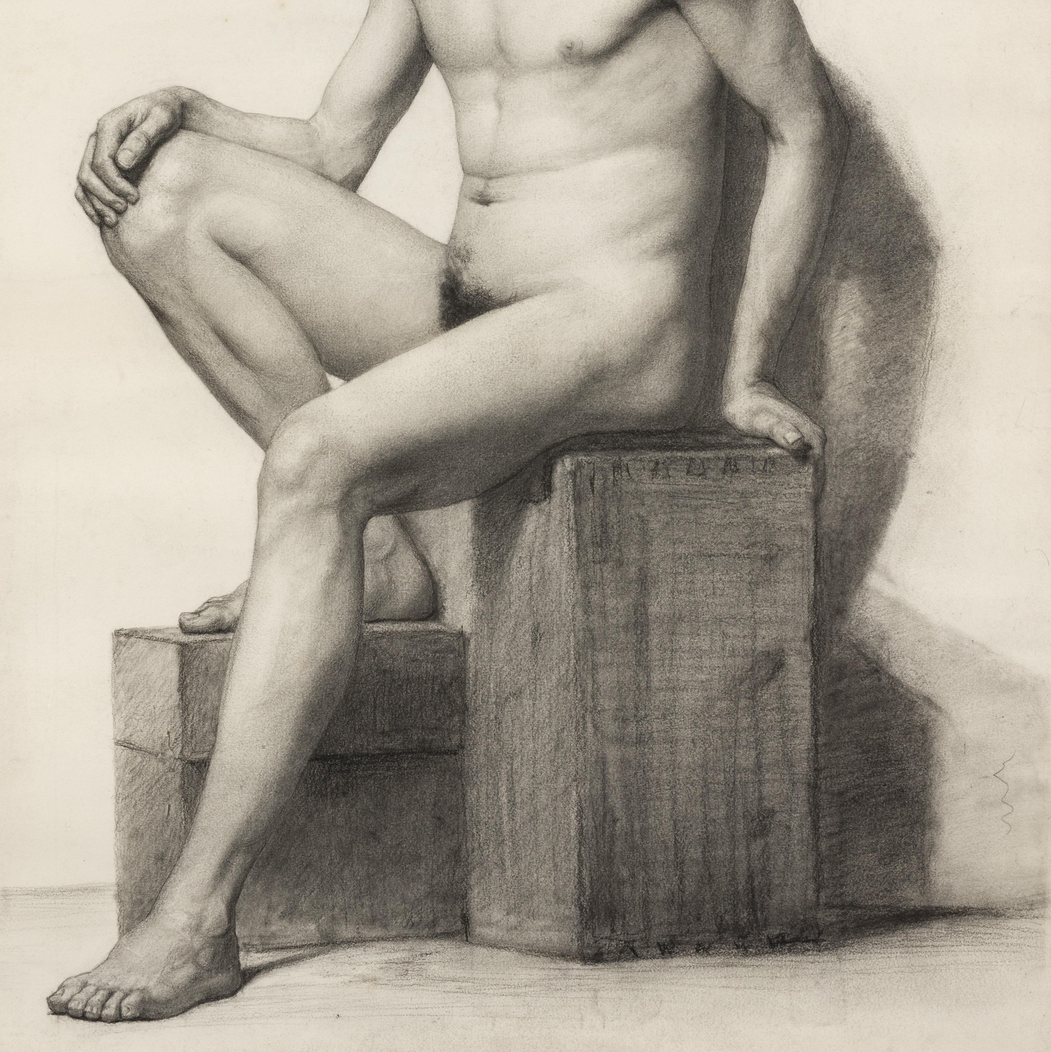 Academic Study (Male Nude) 1