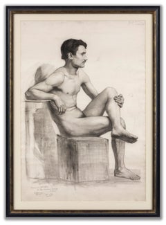 Used Academic Study (Male Nude)