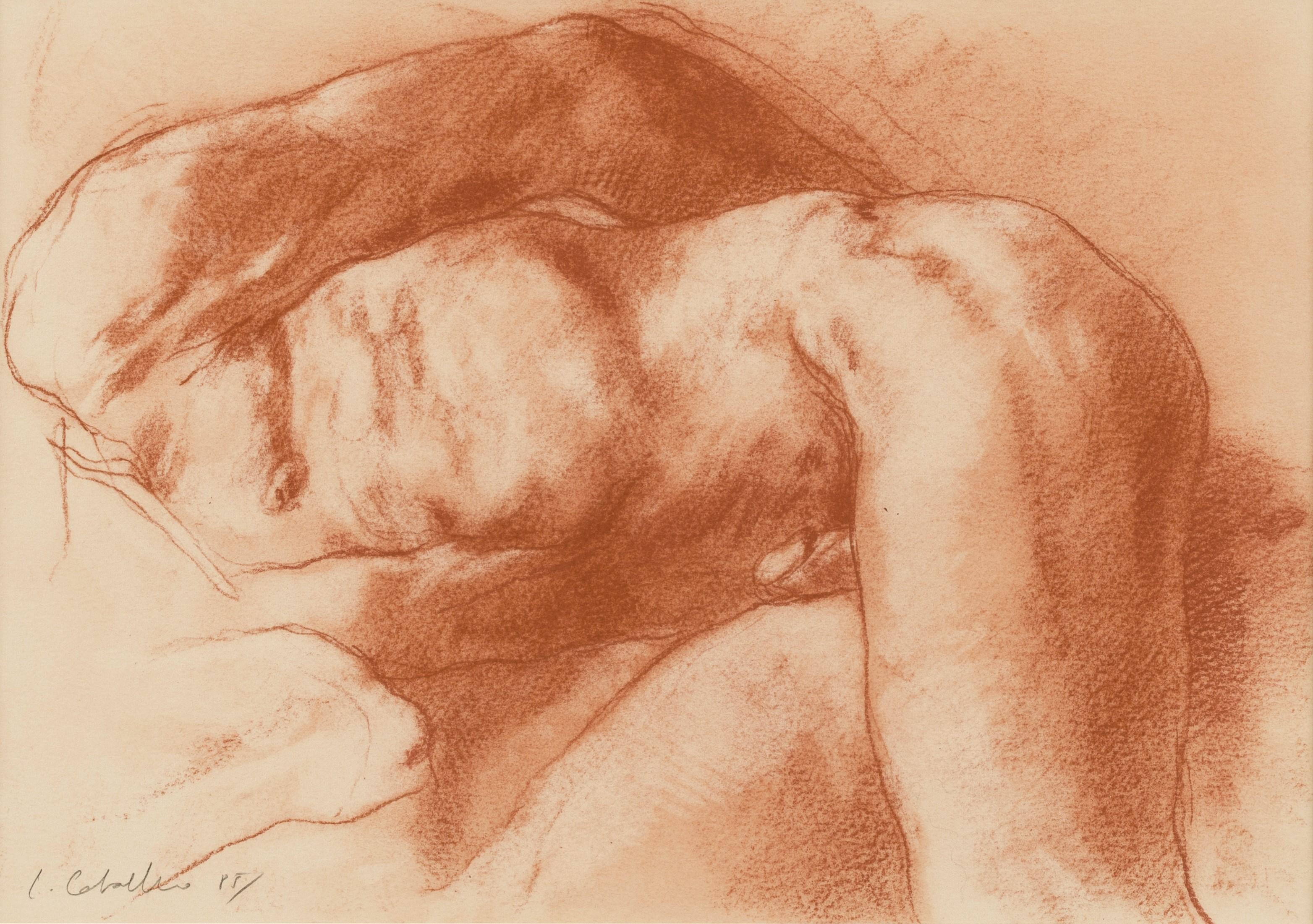 Male Nude - Art by Luis Caballero