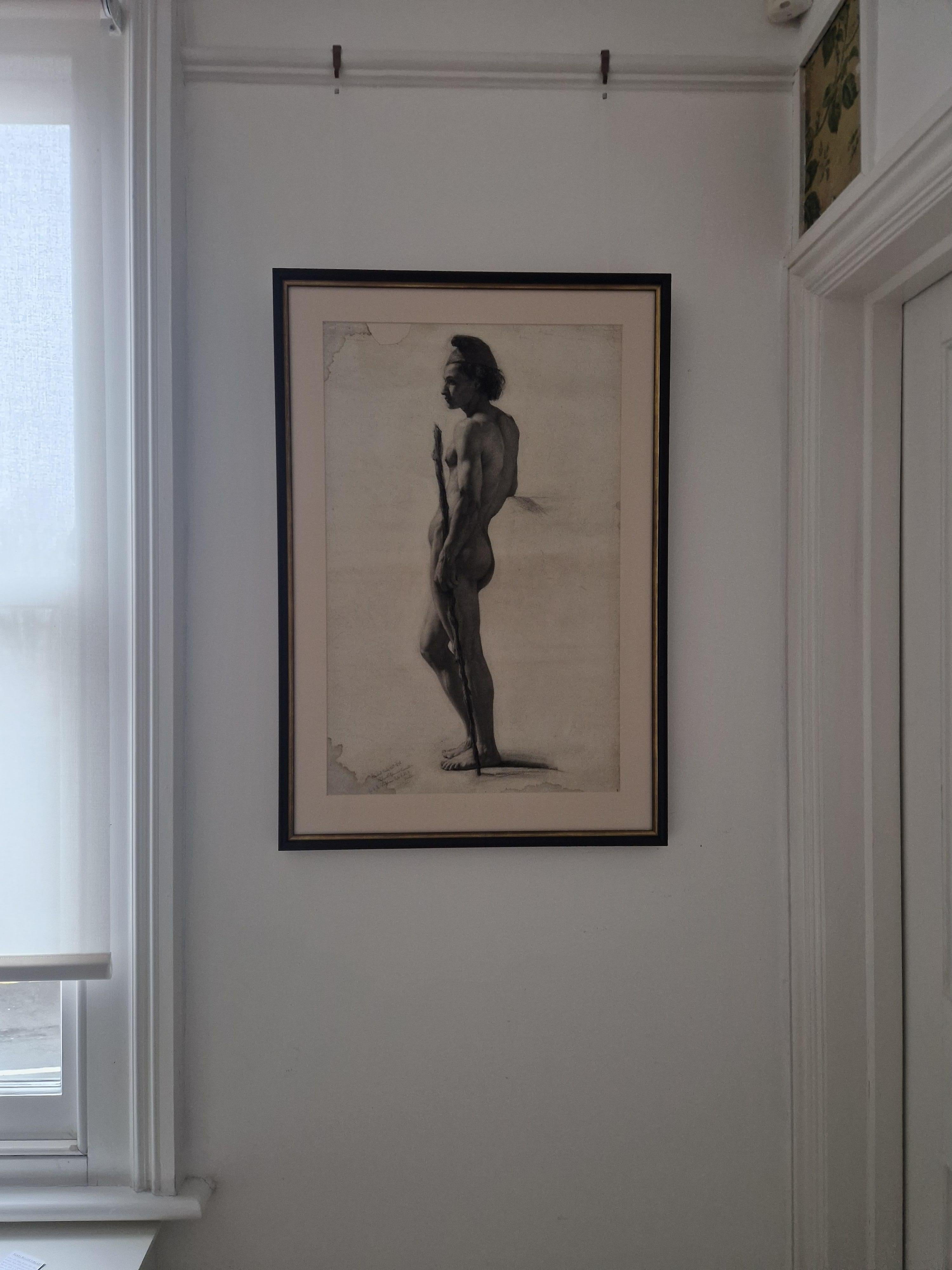 Academic Study (Male Nude) For Sale 2