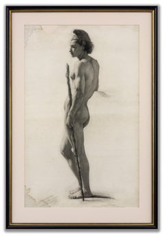 Antique Academic Study (Male Nude)