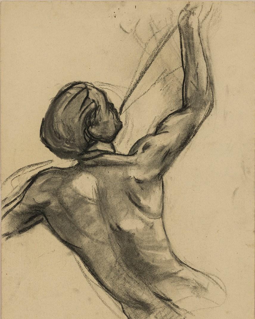 Academic Study (Archer) - Art Deco Art by Jean Durand