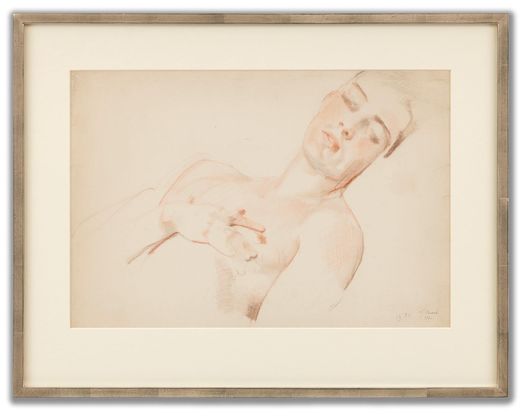 Giovane uomo sdraiato (Boris Snezhkovsky)
