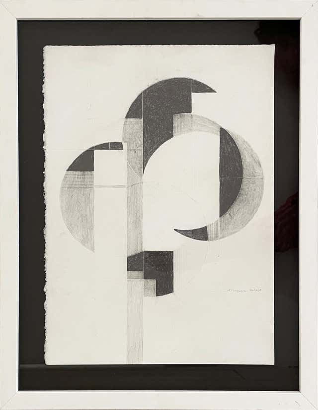 David Nash - Sphere, Cube, Pyramid by David Nash - Work on paper ...