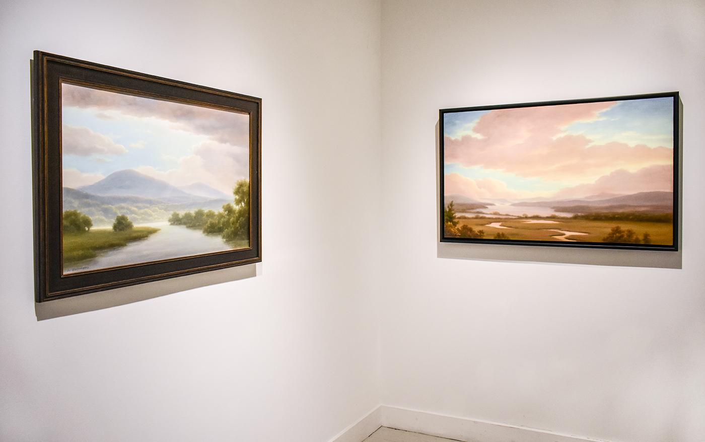 No. 24:  Mini Landscape Pastel of Hudson Valley Sunset, Jane Bloodgood-Abrams 4