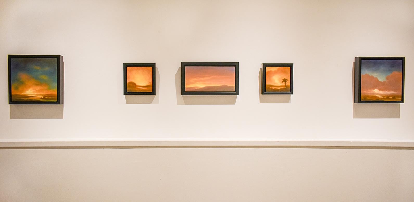 No. 24:  Mini Landscape Pastel of Hudson Valley Sunset, Jane Bloodgood-Abrams 6