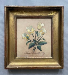 Bouquet Of Pansies, Embroidery