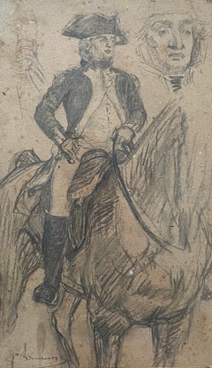 Jean-Paul Laurens, Study Of A Rider