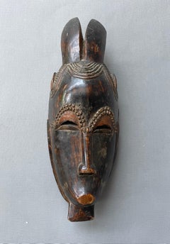 Máscara Baoulé, Costa de Marfil, principios del siglo XX