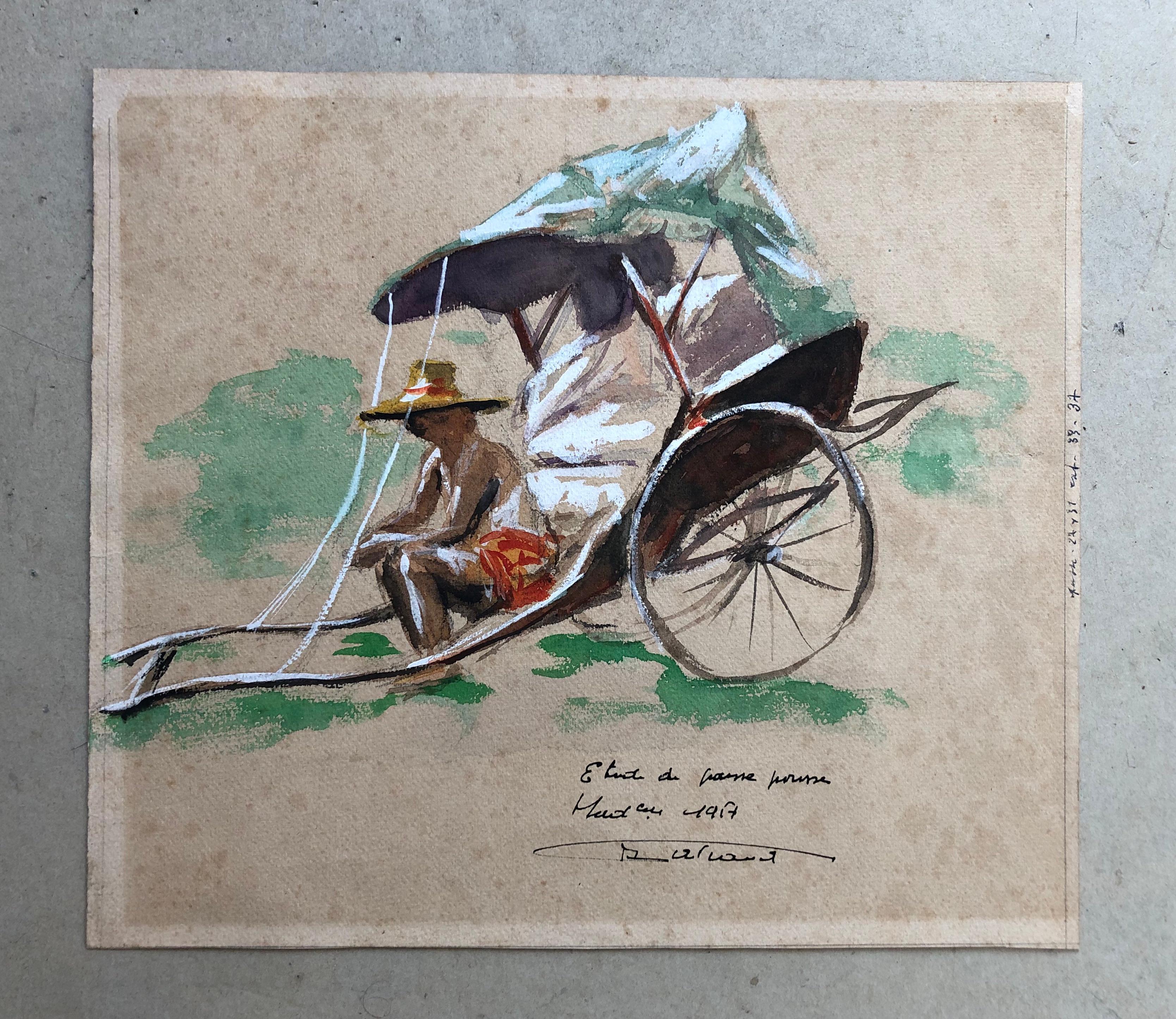 Rickshaw Studie, Signature To Identify – Art von Unknown