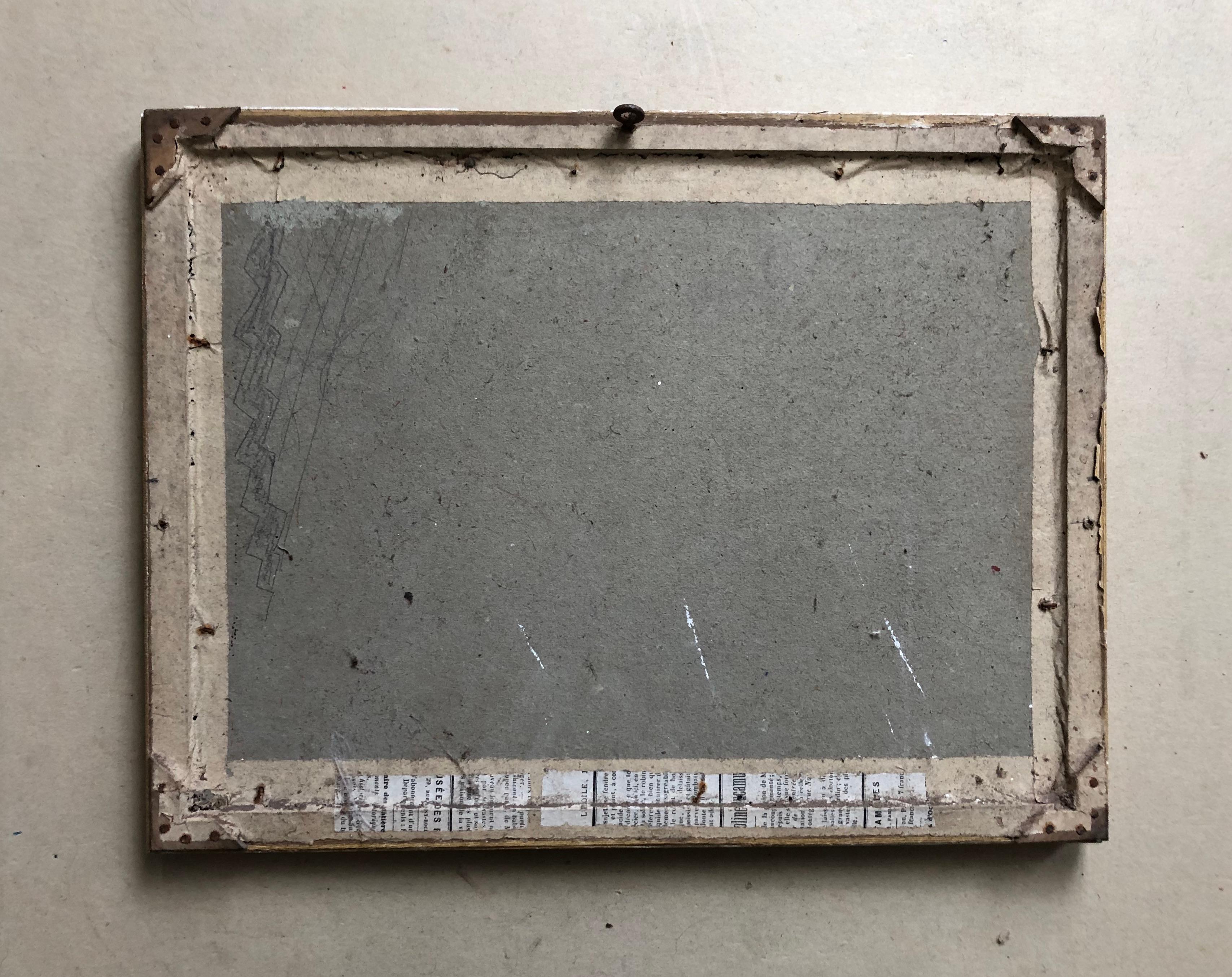 Hunting, dessin signé et daté de 1863 en vente 4