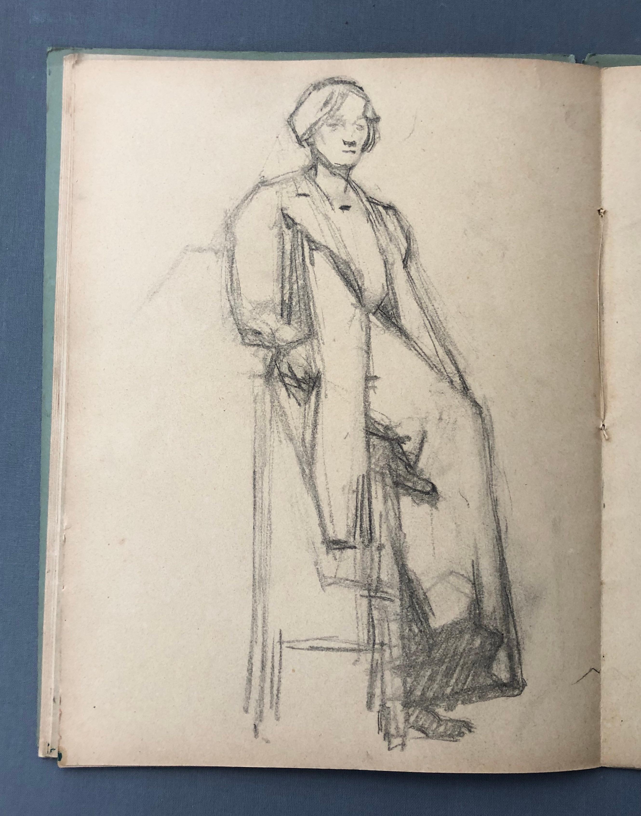 Jean Hillemacher (1889-1914), Lot Of 43 Drawings For Sale 12