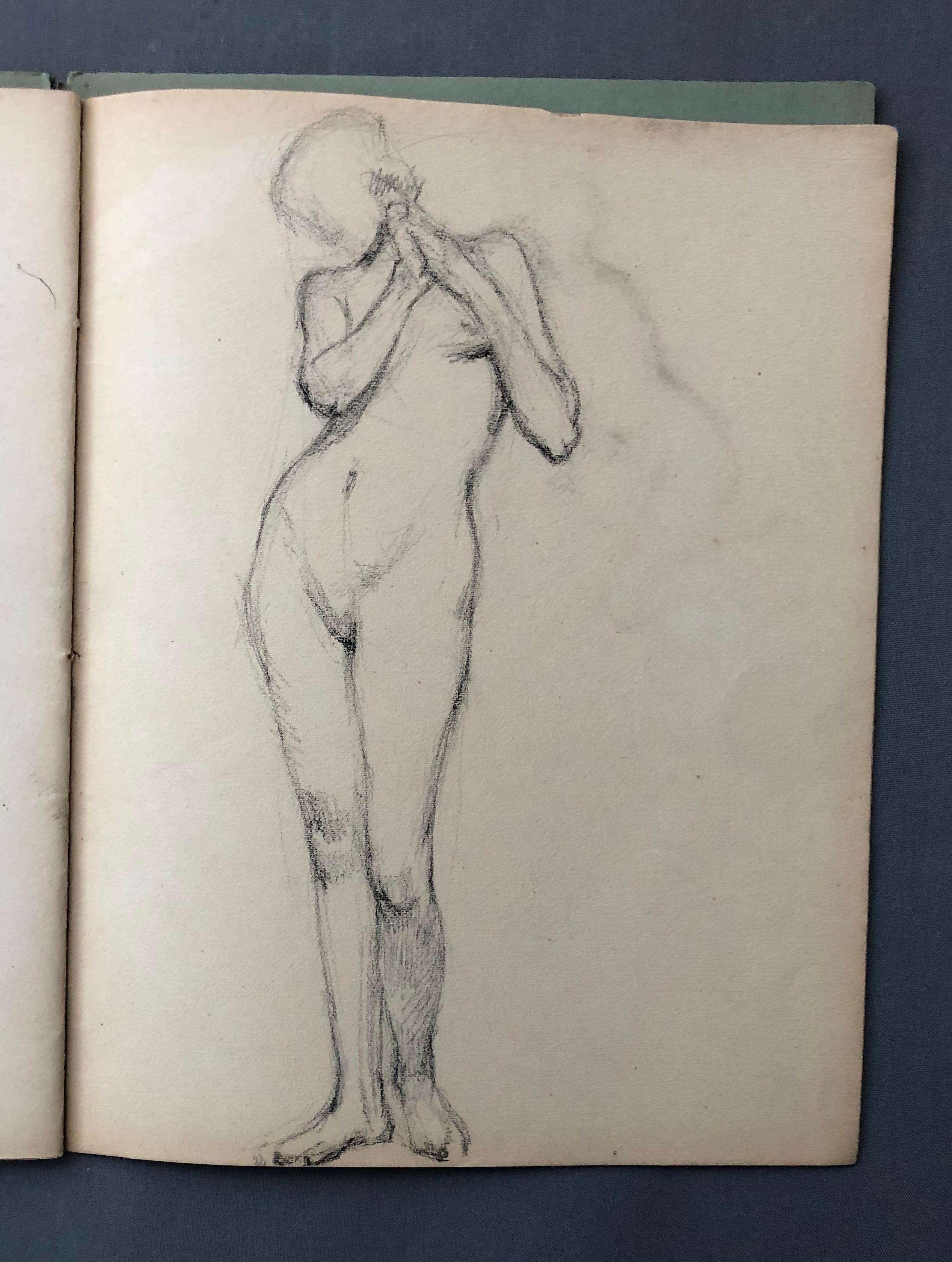 Jean Hillemacher (1889-1914), Lot Of 43 Drawings For Sale 13