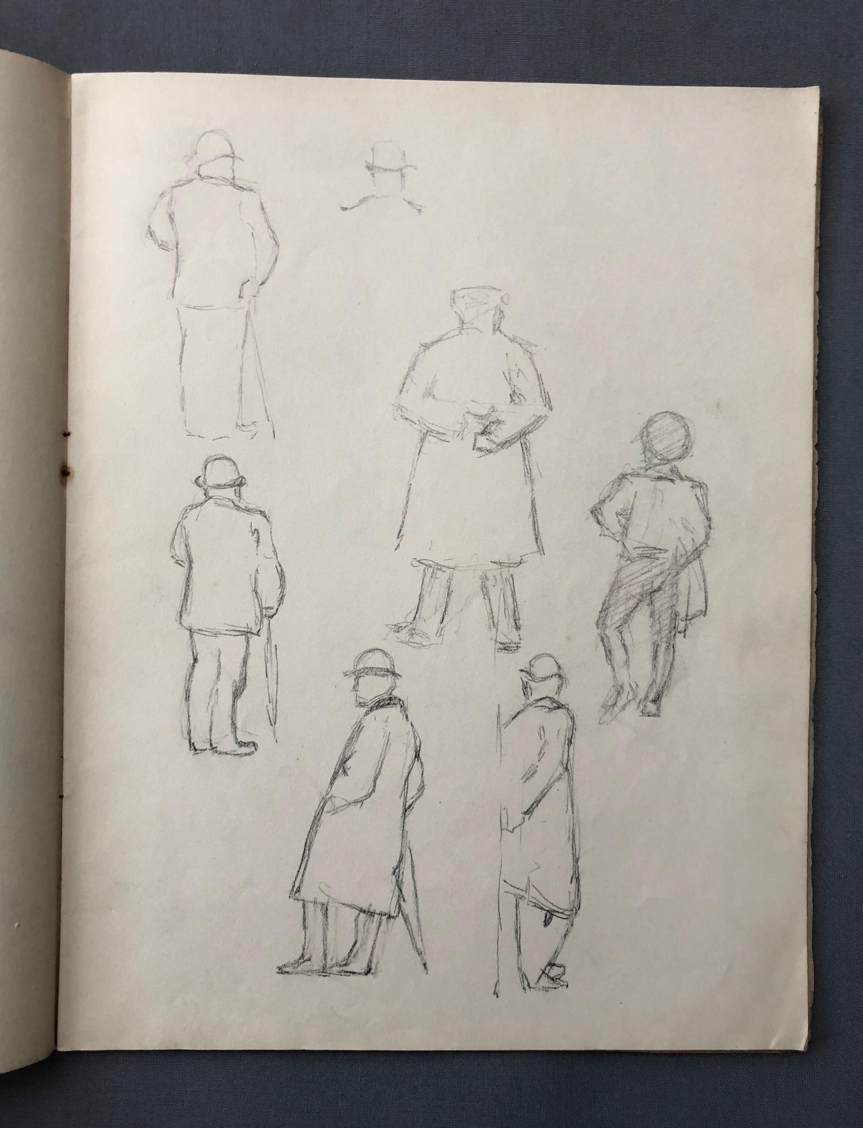 Jean Hillemacher (1889-1914), Lot Of 43 Drawings For Sale 18