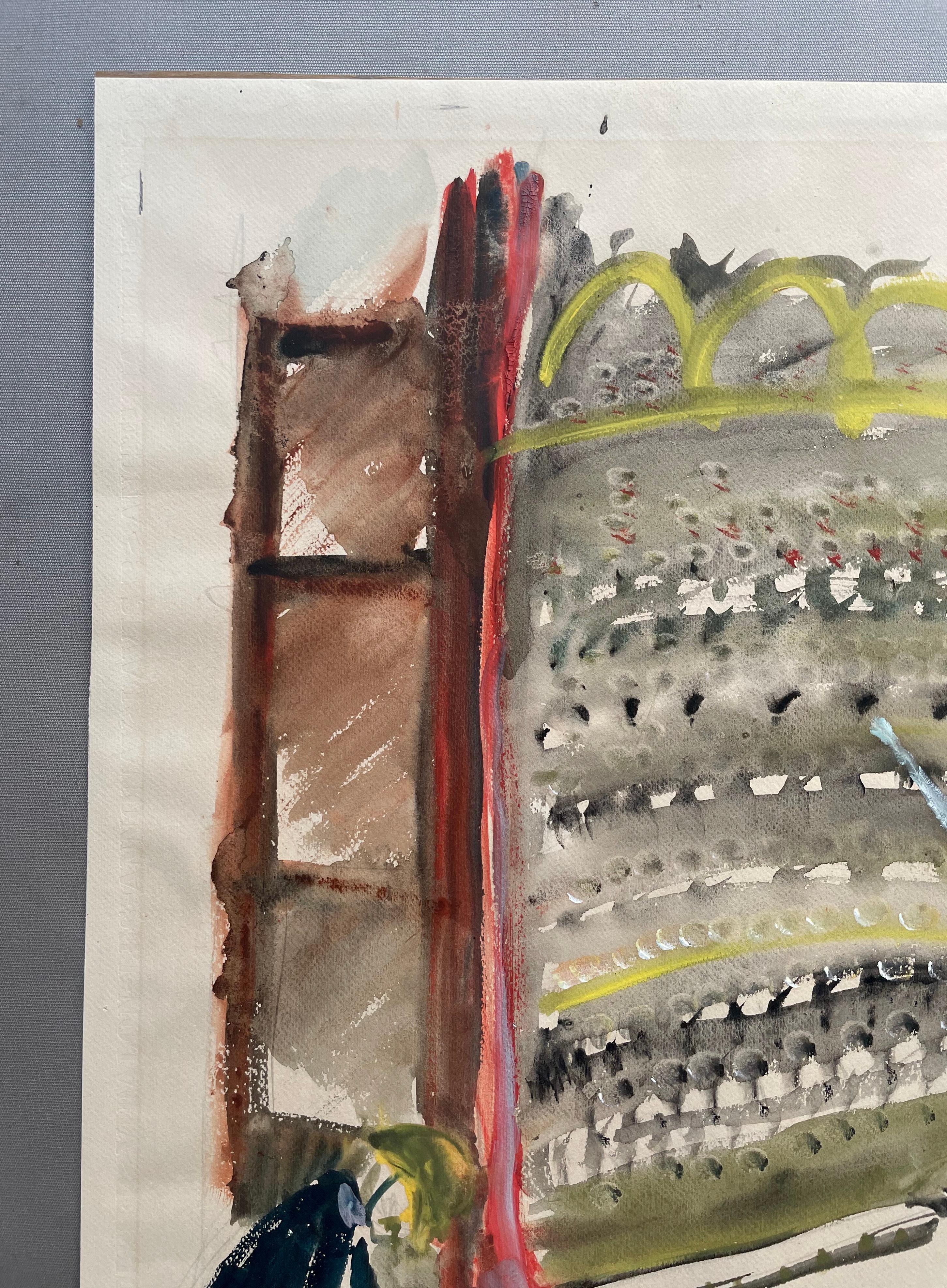 Georges DOUKING (1902-1987)
Scena teatrale.
Acquerello, firmato in basso a sinistra.
Leggera esposizione al sole, per il resto buone condizioni.
62 x 48.5 cm
L'opera, su carta, sarà inviata arrotolata, in un tubo.