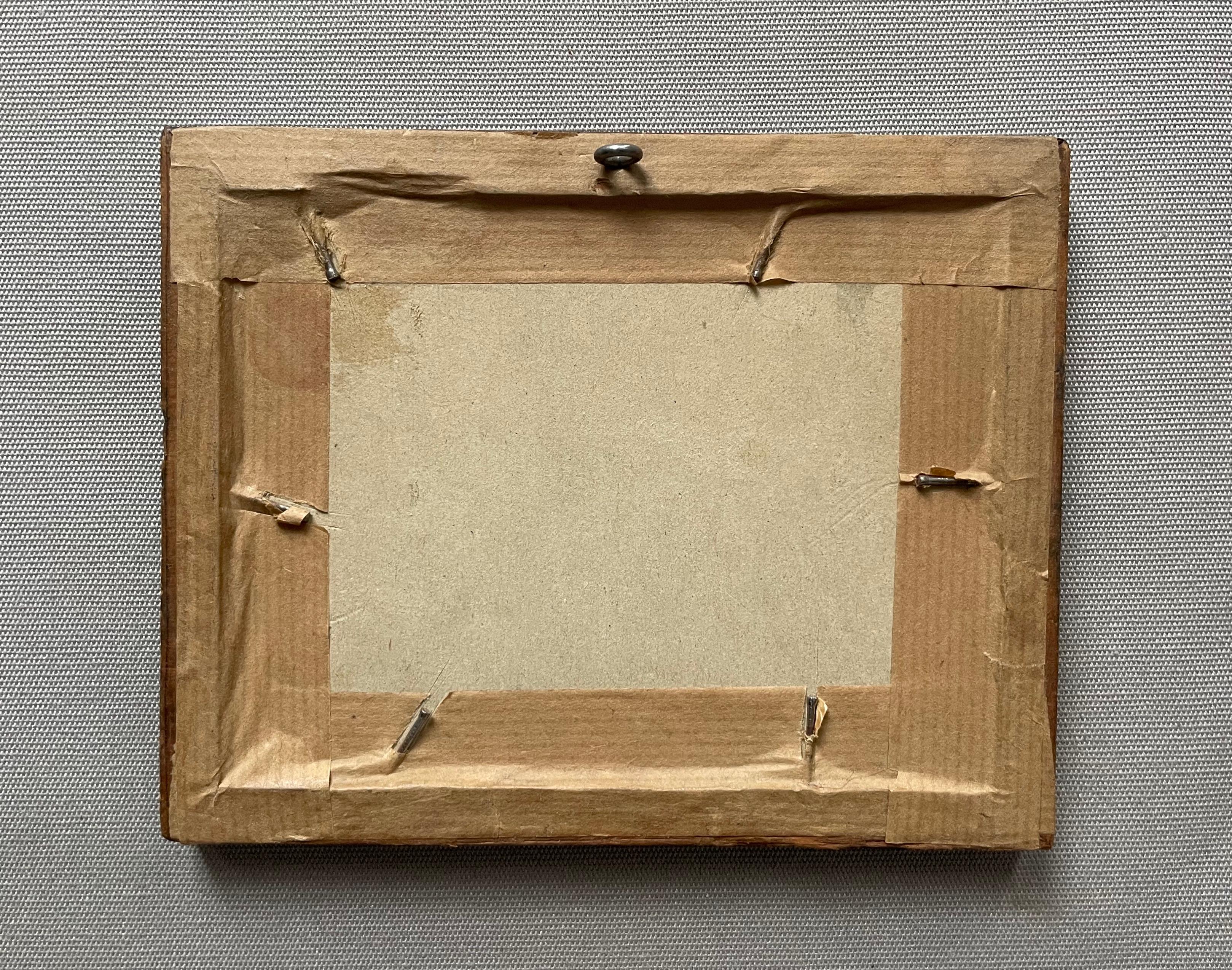 Watercolor On Vellum? Late 18th Or Early 19th Century - Brown Landscape Art by Unknown