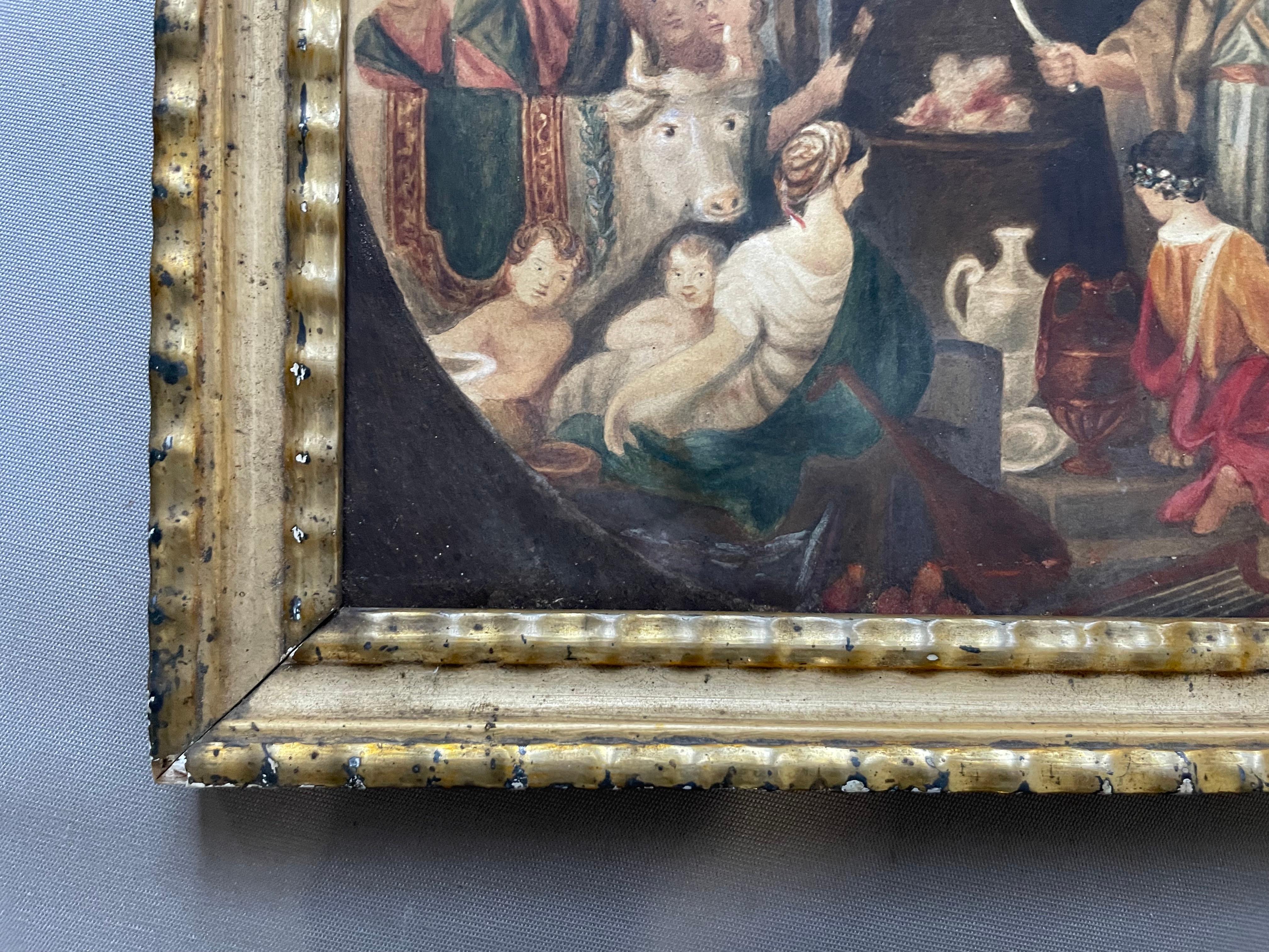 Sacrifice, Aquarell des 19. Jahrhunderts 1