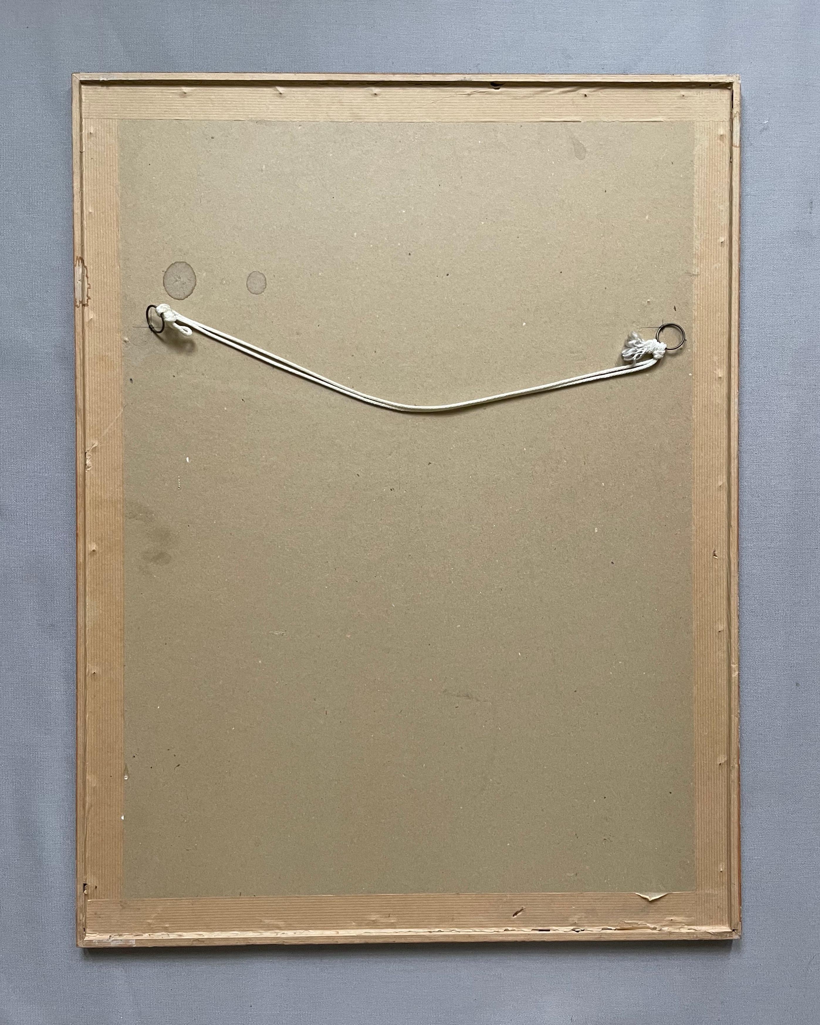 Kanak Drawing, Brown Ink, New Caledonia For Sale 3