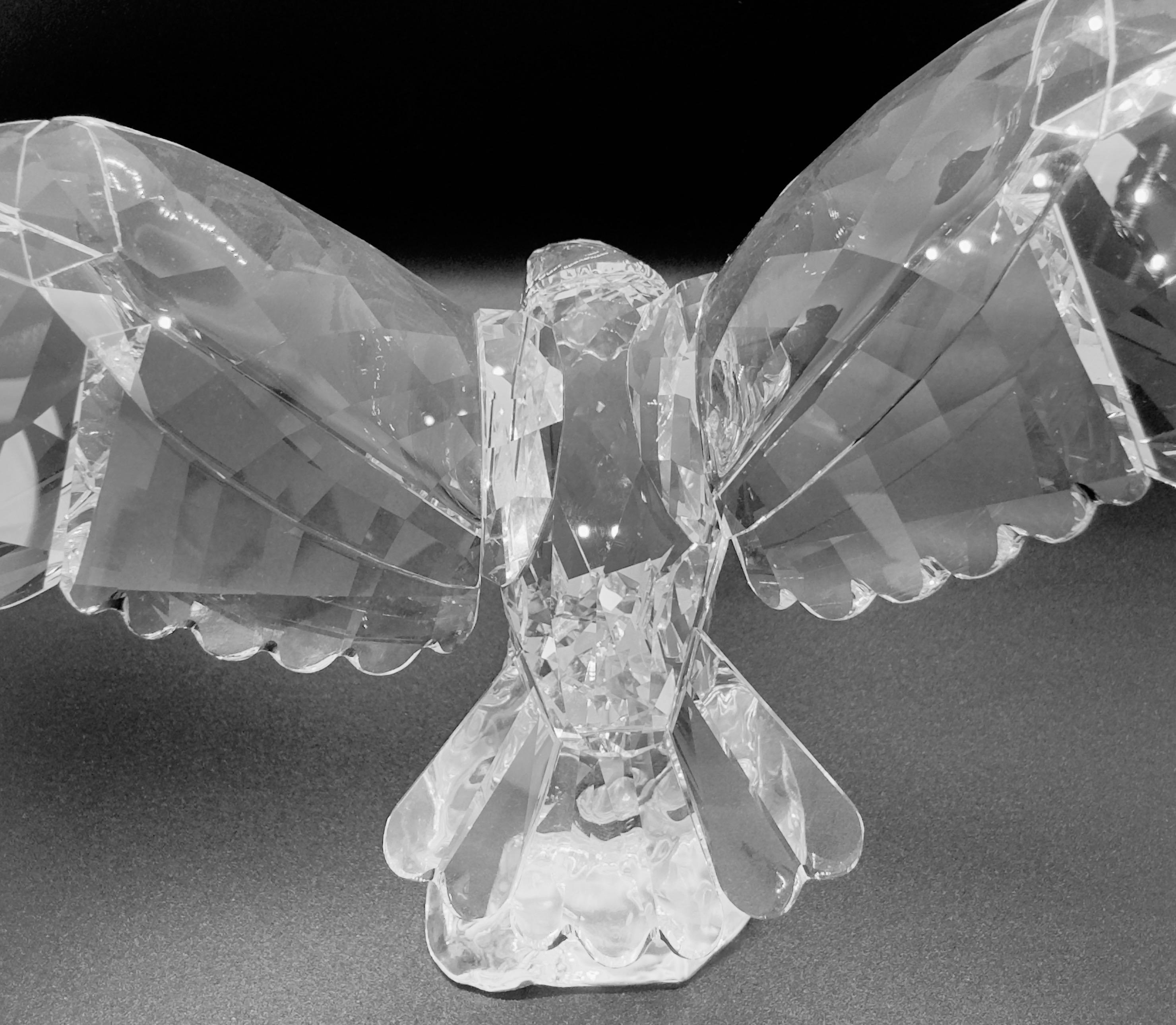 Rare Swarovski Crystal Eagle Figurine by Anton Hirzinger, Retired For Sale 10
