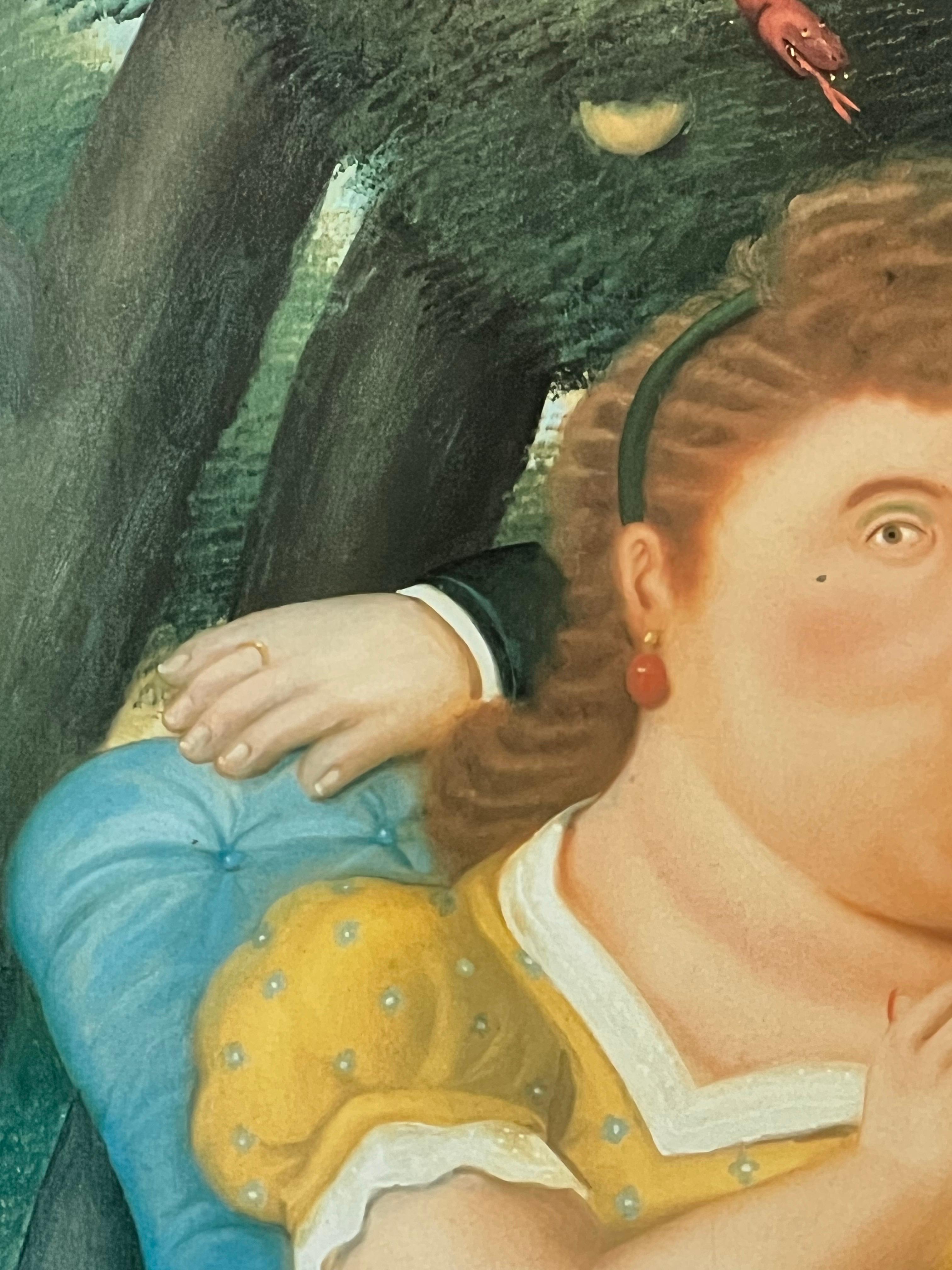 Fernando Botero Una Famiglia 1991 Poster Originale in vendita 5