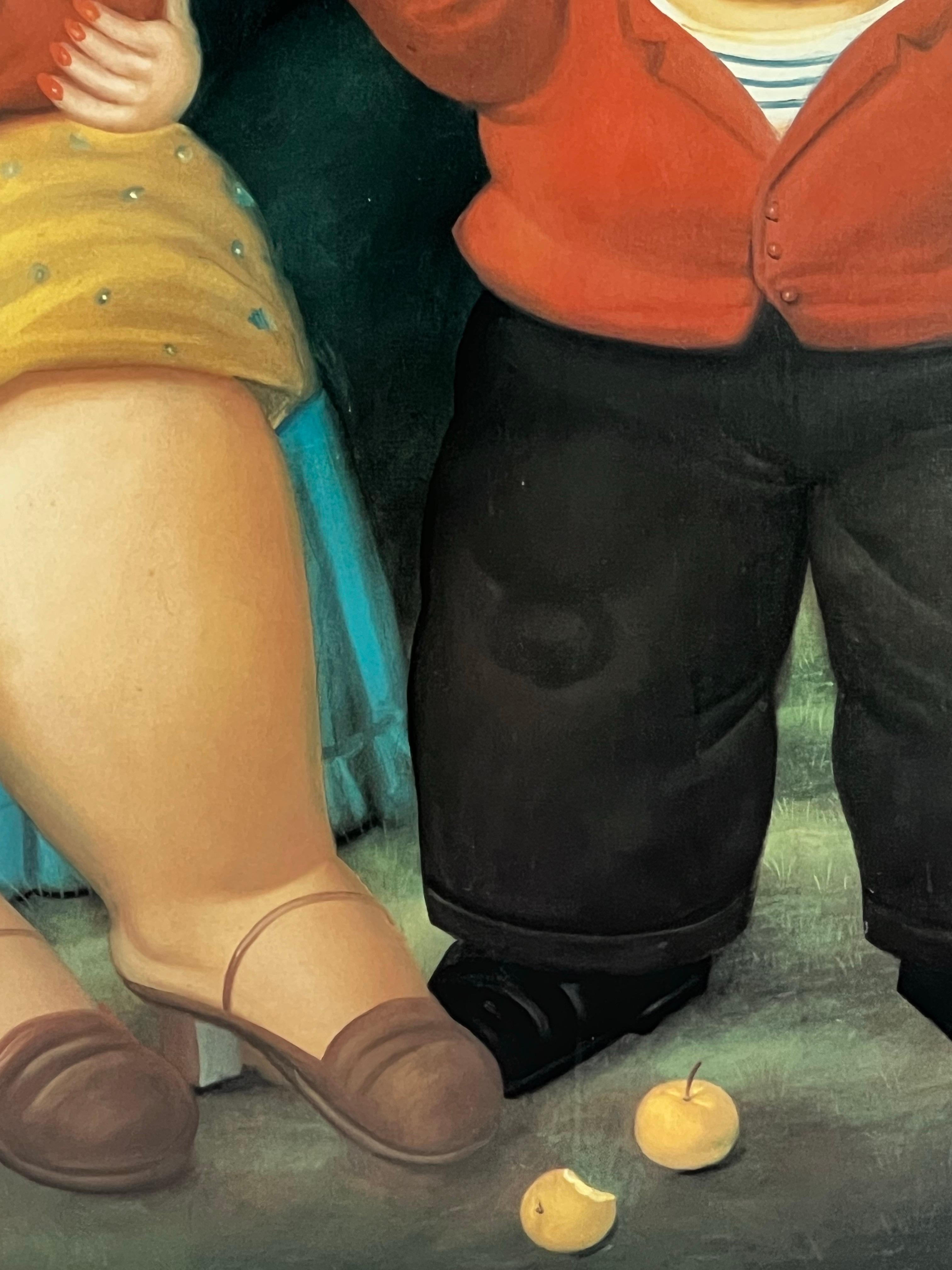 Fernando Botero Una Famiglia 1991 Poster Originale in vendita 8